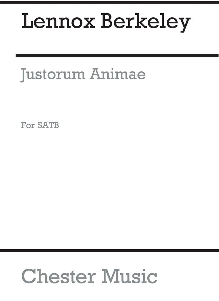 Justorum Animae Op.60 No.2