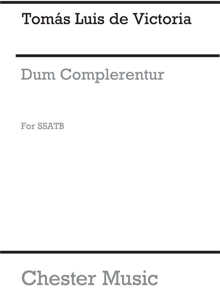 Dum Complerentur SSATB