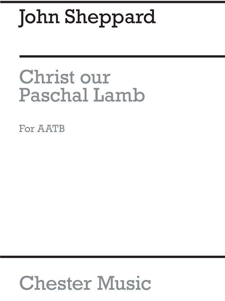 Christ Our Paschal Lamb Red. (Ed. David Wulstan)