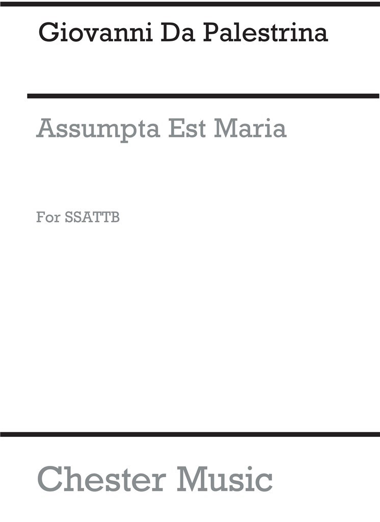 Assumpta Est Maria - Motet (Davison) SSATTB