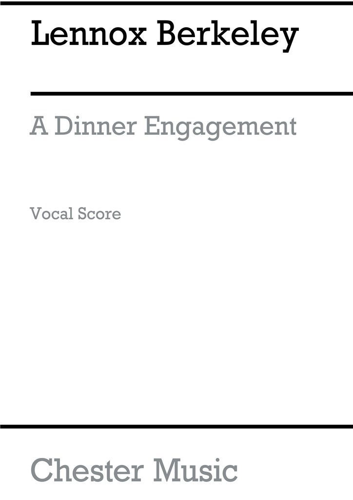 A Dinner Engagement Op.45
