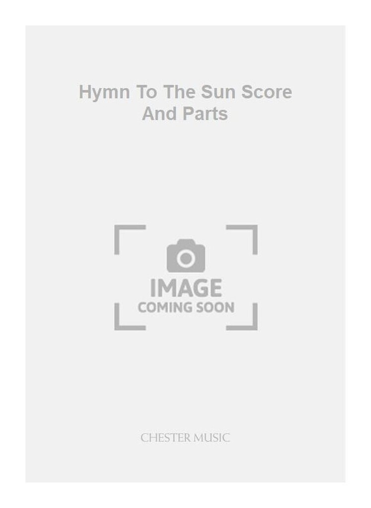 Kendell, I Hymn To The Sun