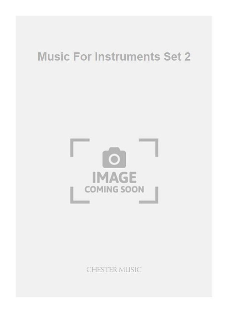 Coath, J Music For Instruments Set 2