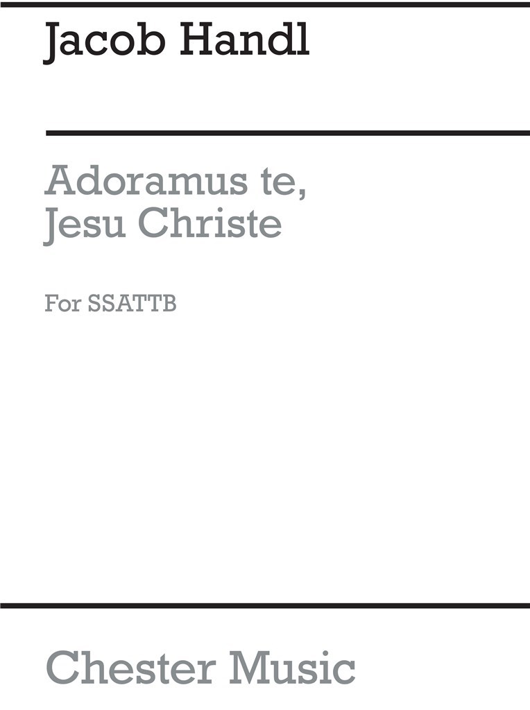 Adoramus Te Jesu Christe (Collins)