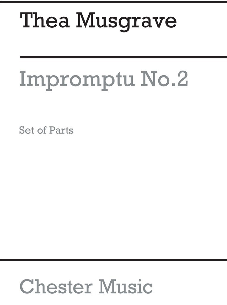 Impromptu No.2 (Parts)