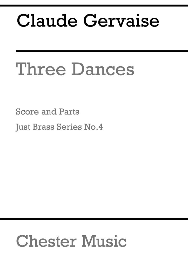 Three Dances - Brass Quartet (Just Brass No.4)