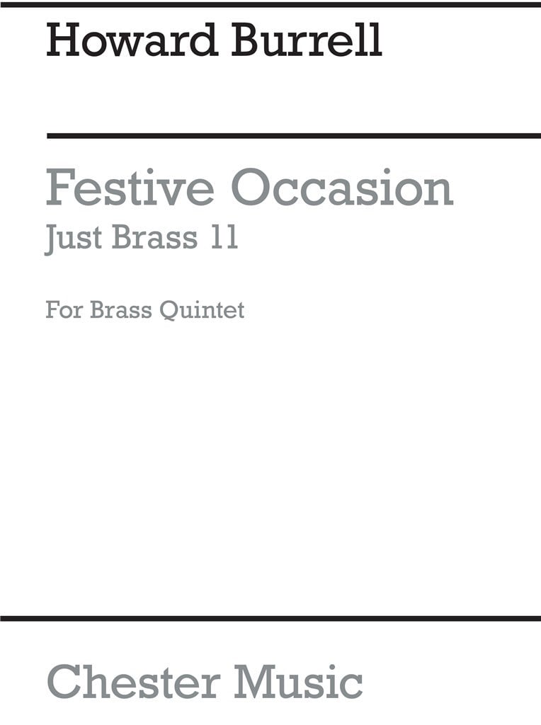 Festive Occasion For Brass Quintet