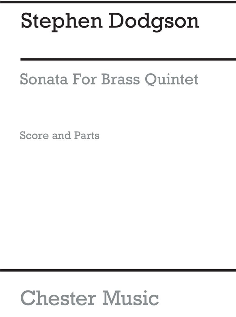 Sonata For Brass Quintet