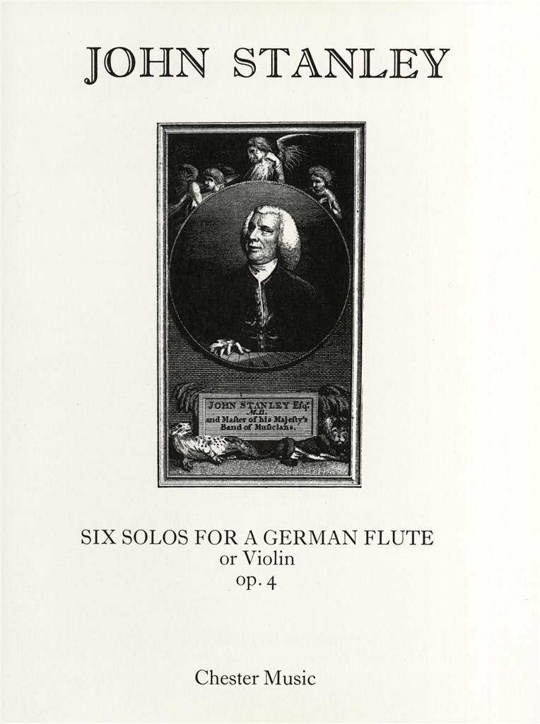 Six Solos Op.4 For Flute Or Violin And Continuo