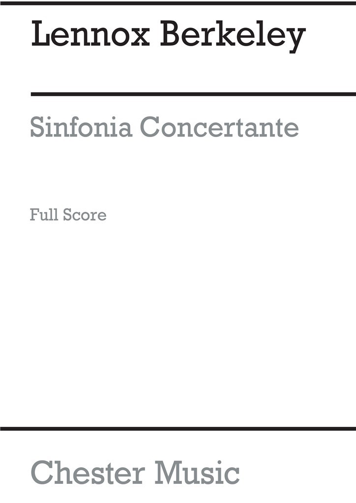 Sinfonia Concertante Op.84