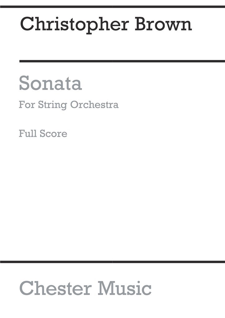 Sonata For String Orchestra