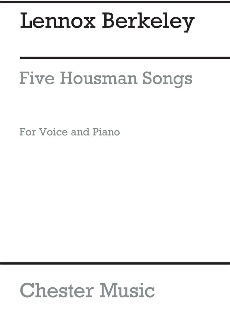 Five Housman Songs Op.14 No.3