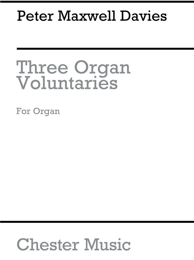 Three Organ Voluntaries