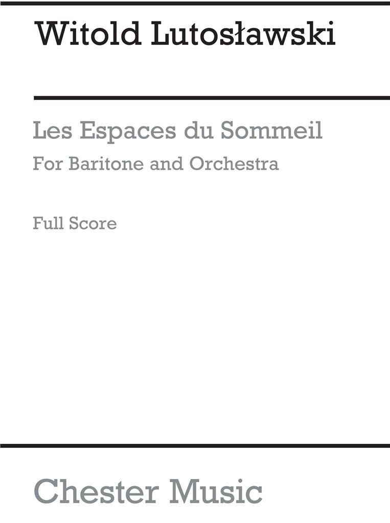 Les Espaces Du Sommeil