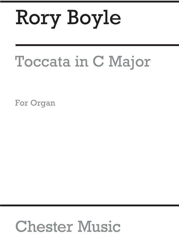 Toccata for Organ