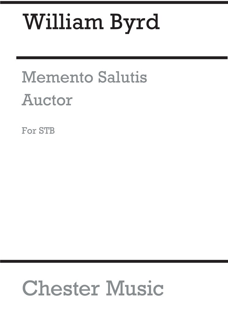 Memento Salutis Auctor