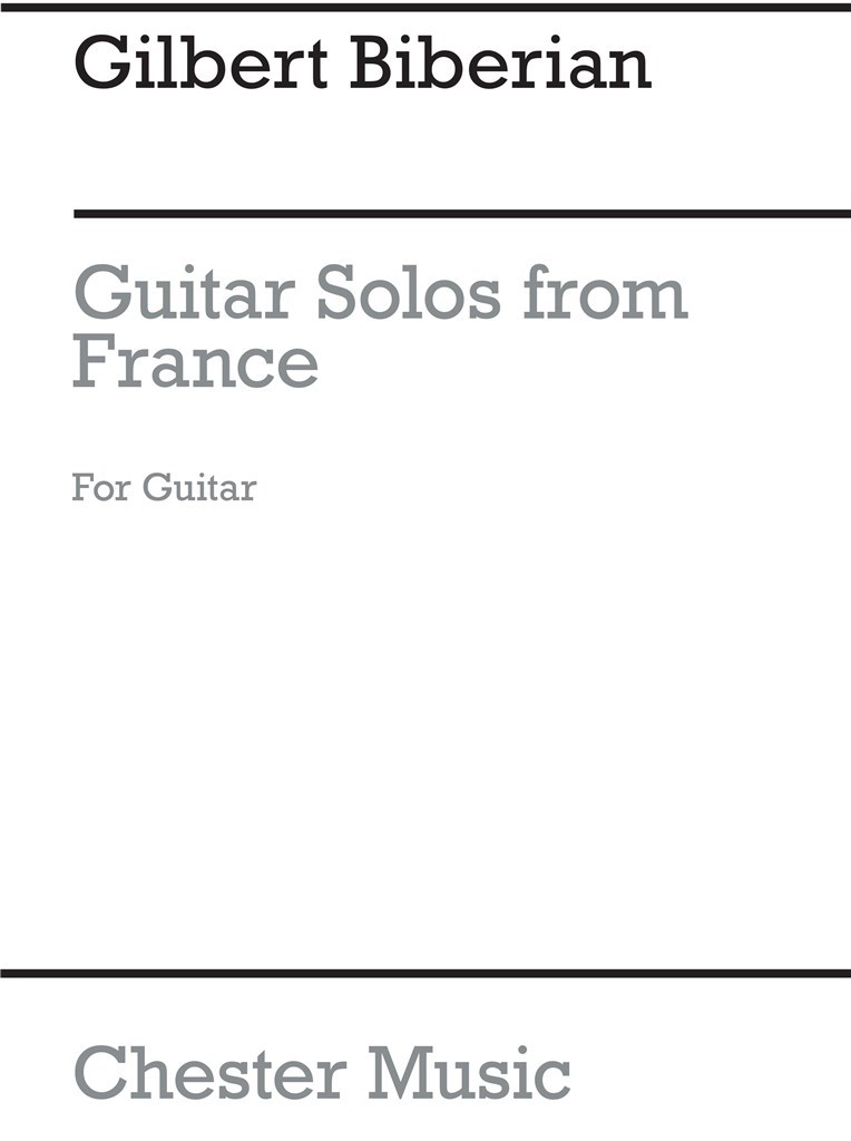 Guitar Solos From France
