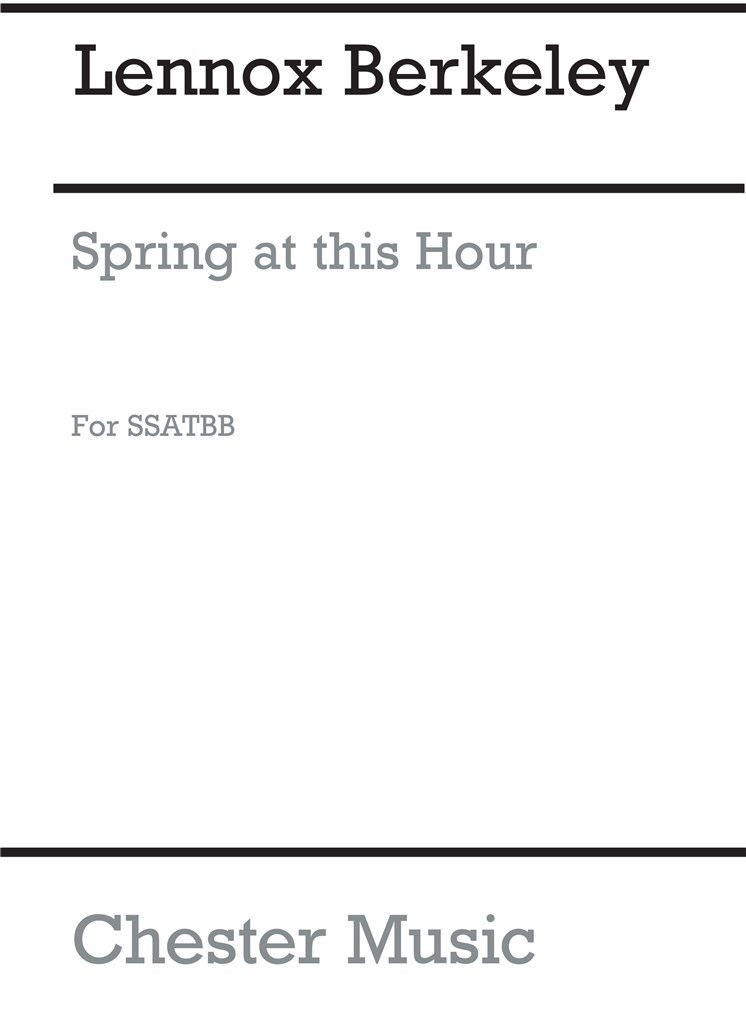 Spring At This Hour Op.37 No.2
