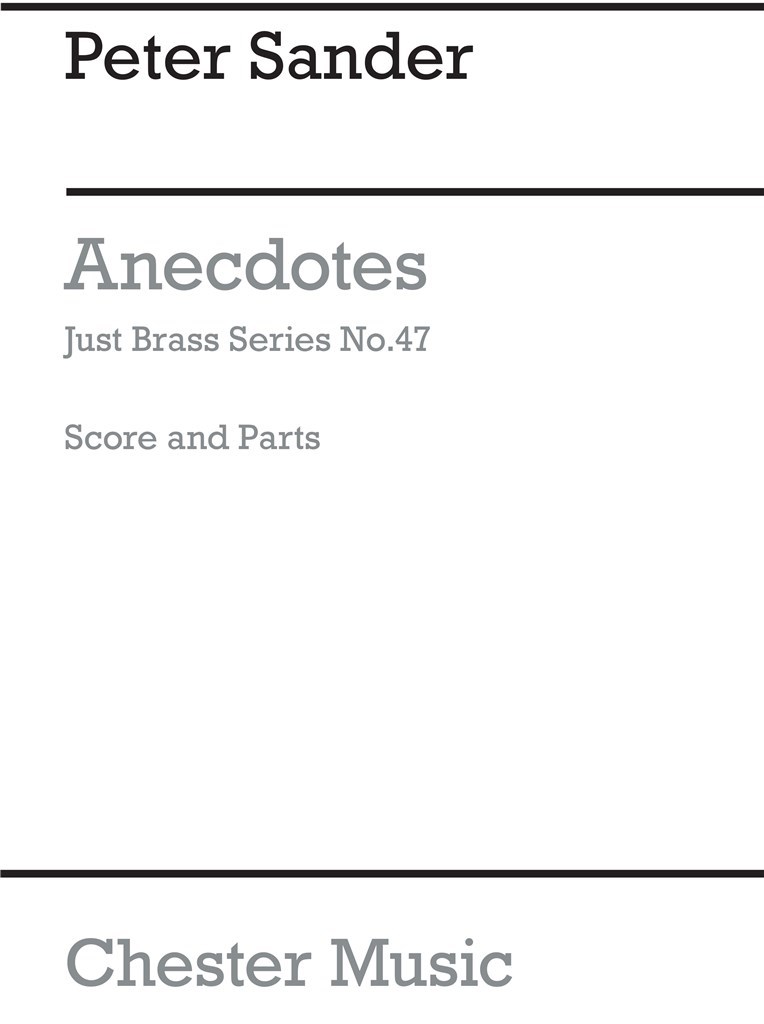 Anecdotes - Brass Quartet (Just Brass No.47)