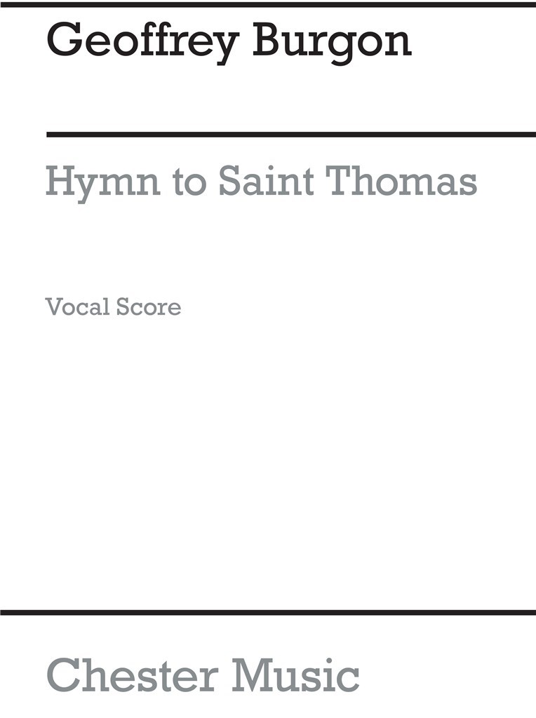 Hymn To St Thomas Of Hereford