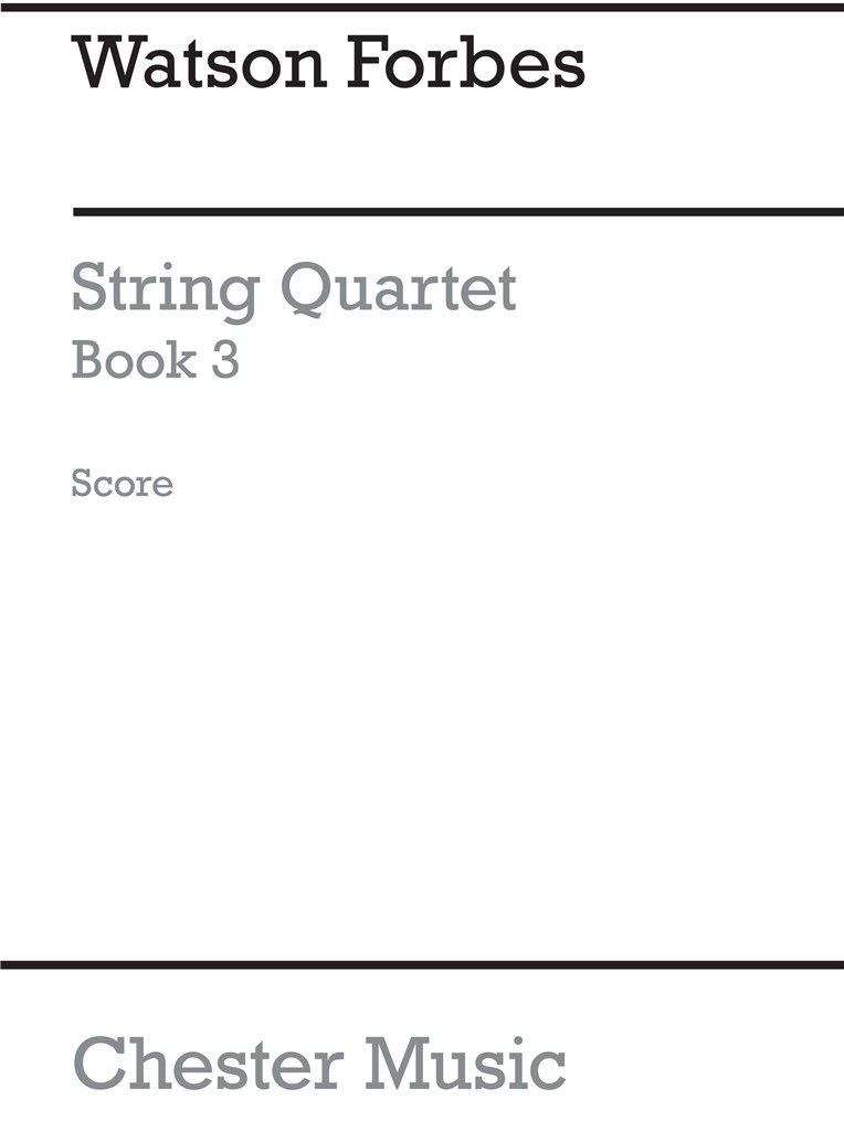 Easy String Quartets Book 3 (Score Only)