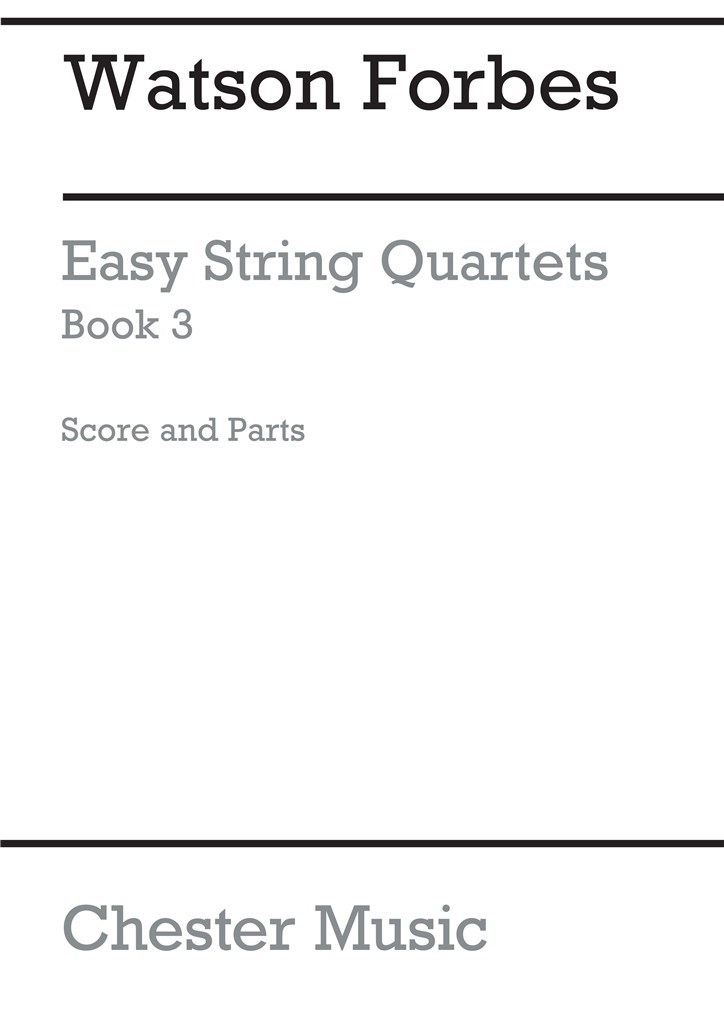 Easy String Quartets Book 3