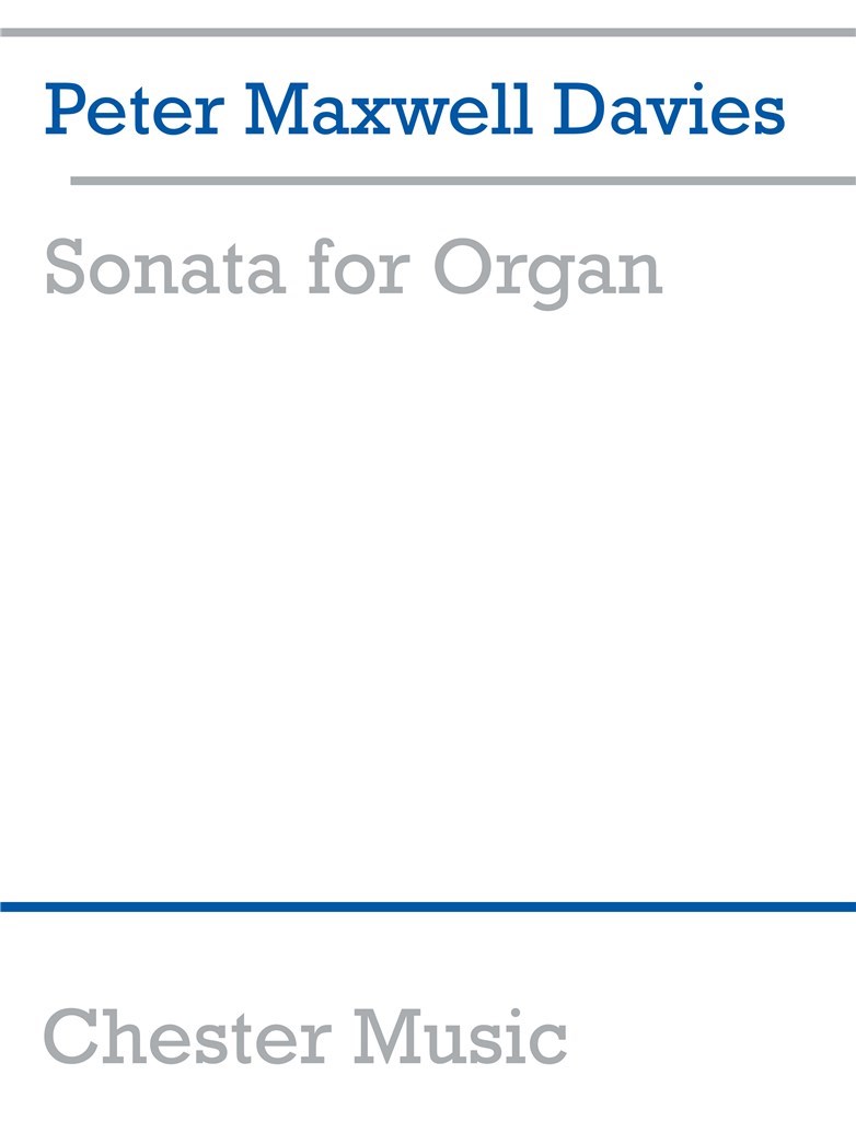 Sonata For Organ