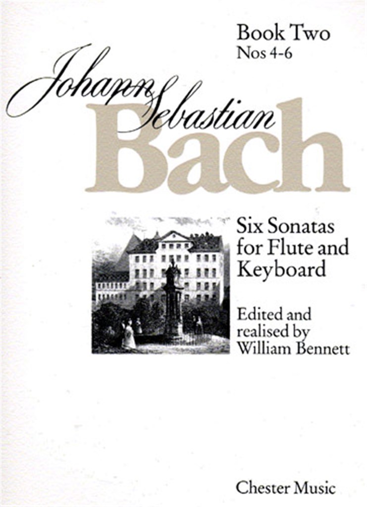 Six Sonatas For Flute And Keyboard Book Two