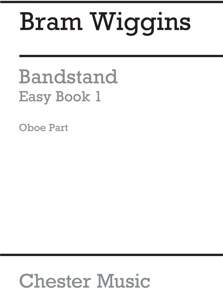 Bandstand Easy Book 1 (Concert Band Oboe)