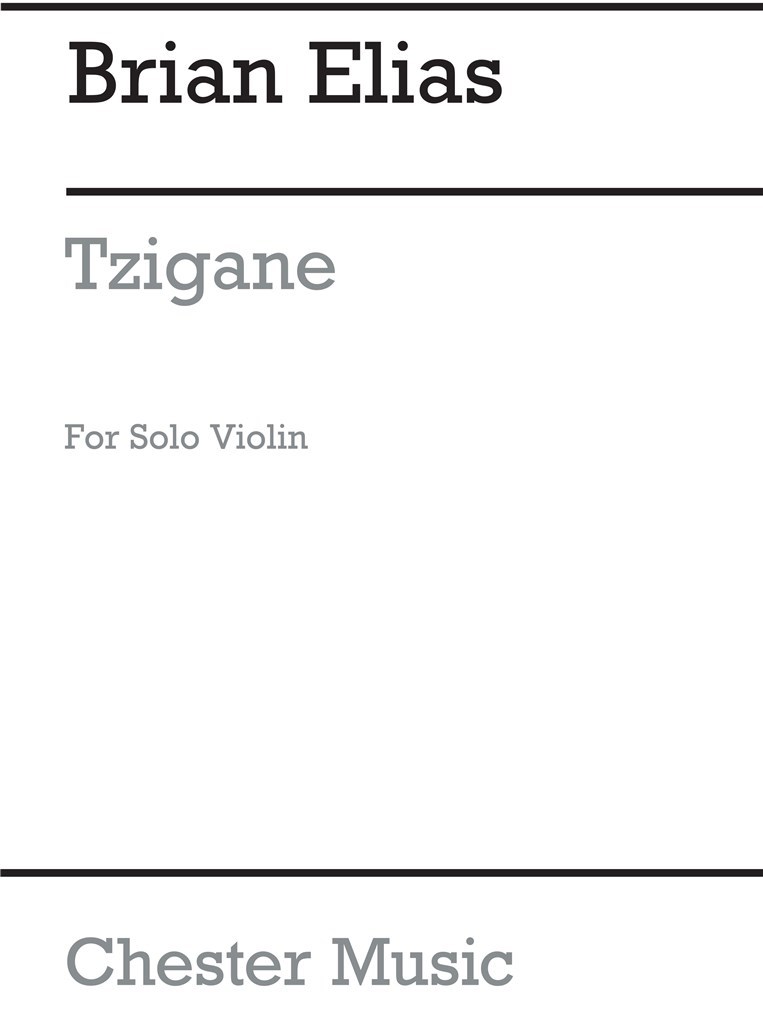 Tzigane For Solo Violin