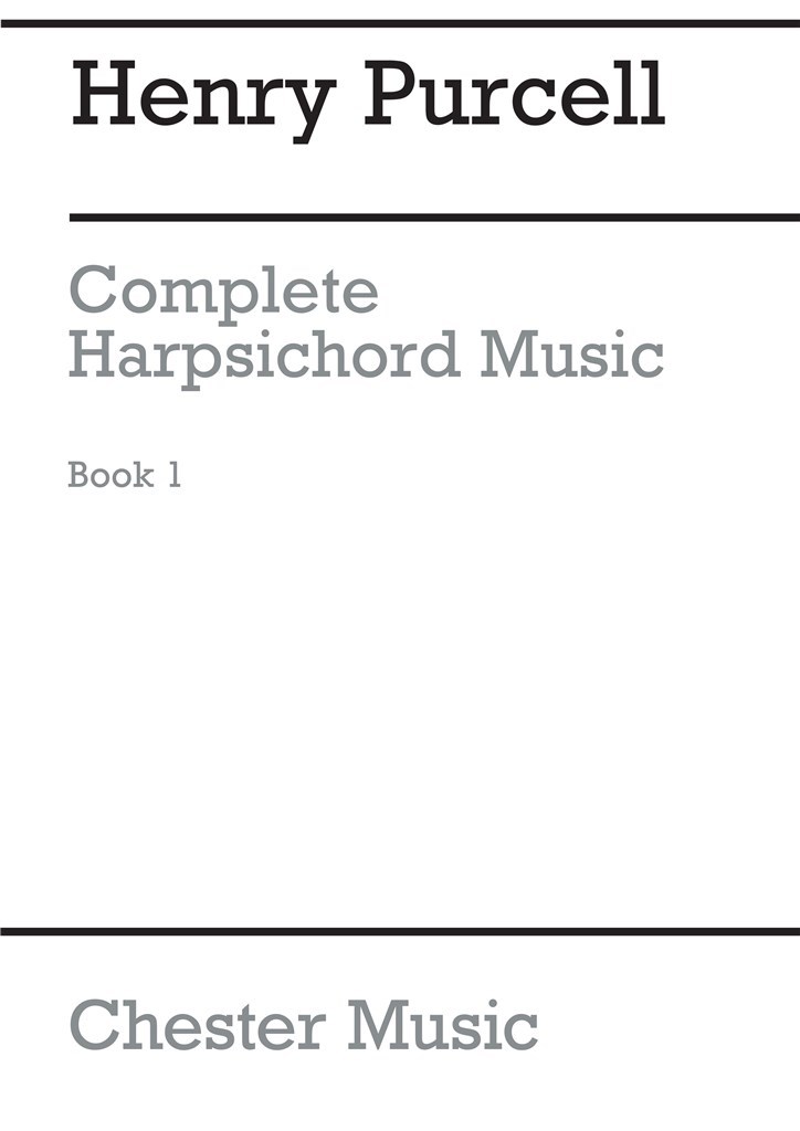 Complete Harpsichord Music Book One