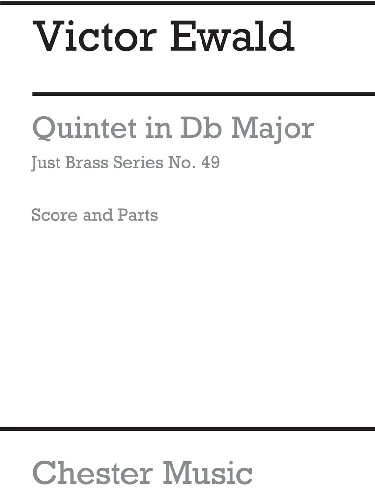 Ewald Quintet In Db Major