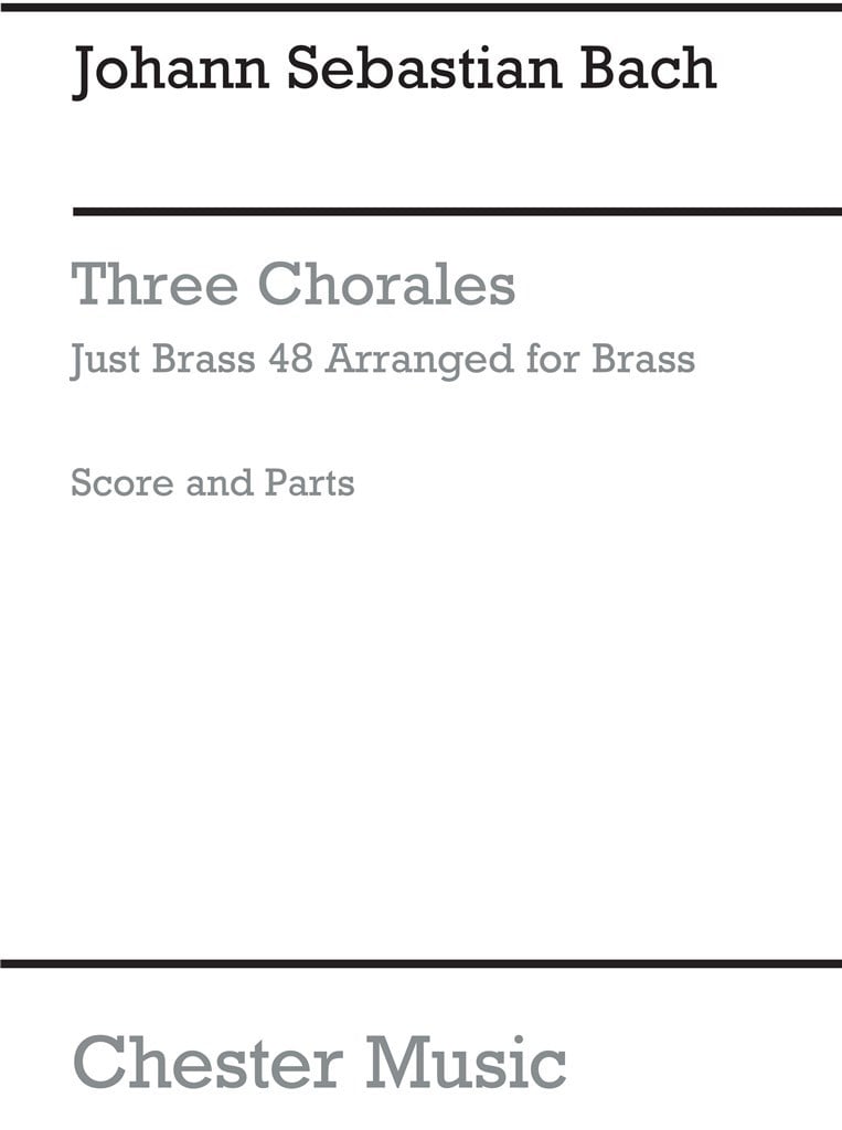 Three Chorales (Just Brass No.48)