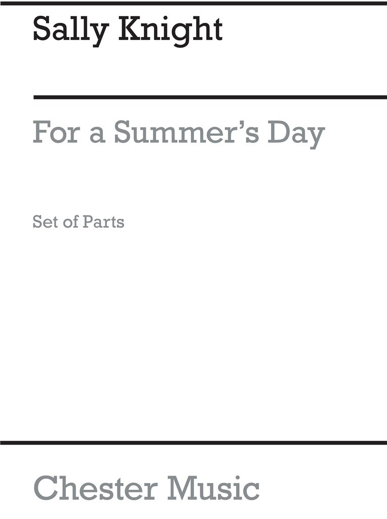 Playstrings No. 11 For A Summer's Day (Knight)