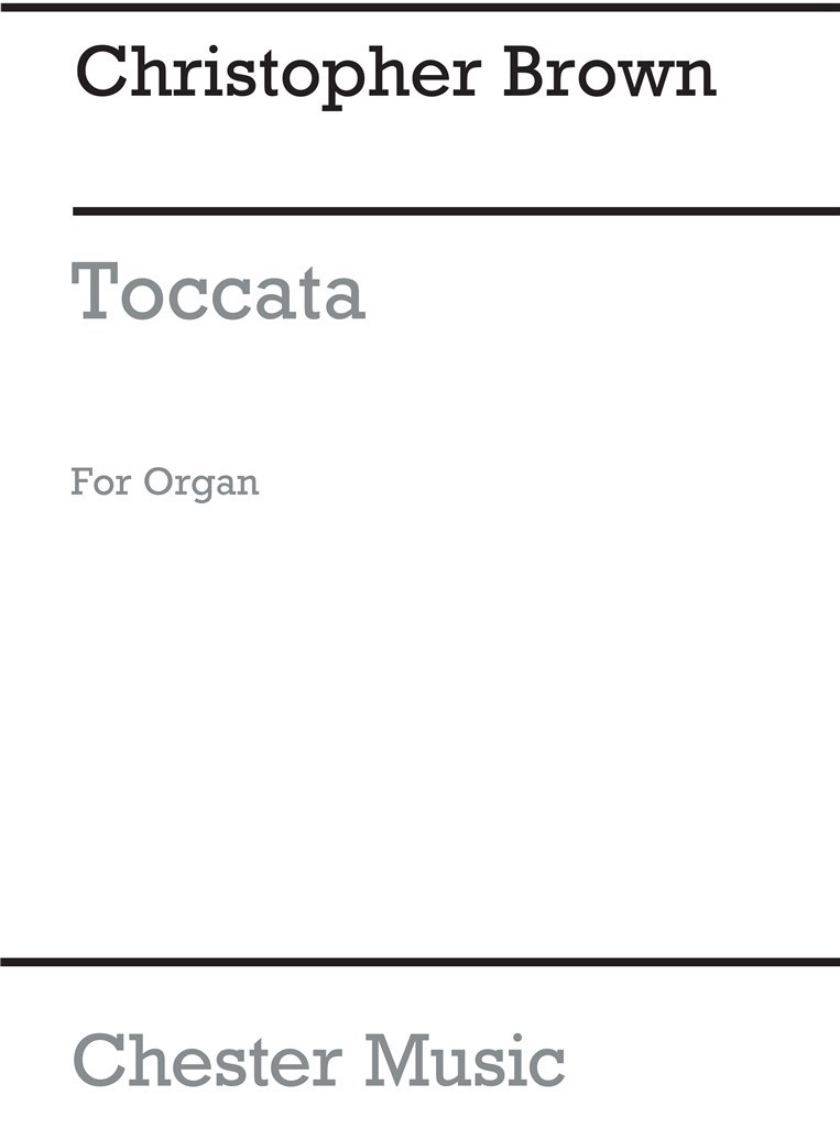 Toccata For Organ
