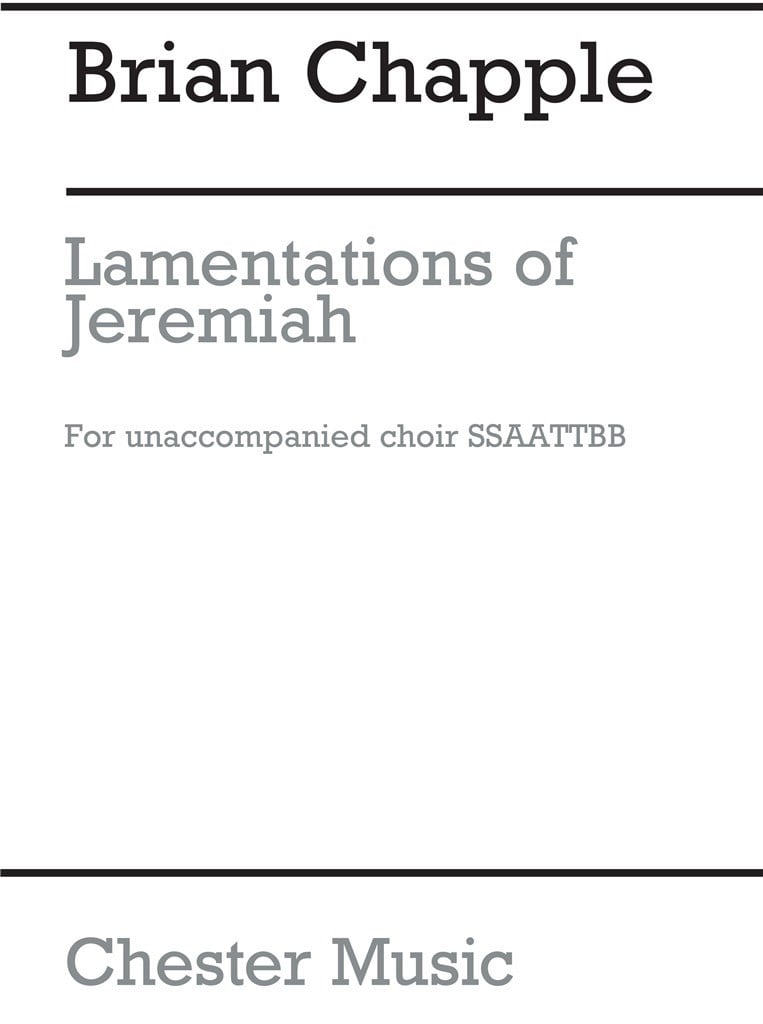 Lamentations of Jeremiah