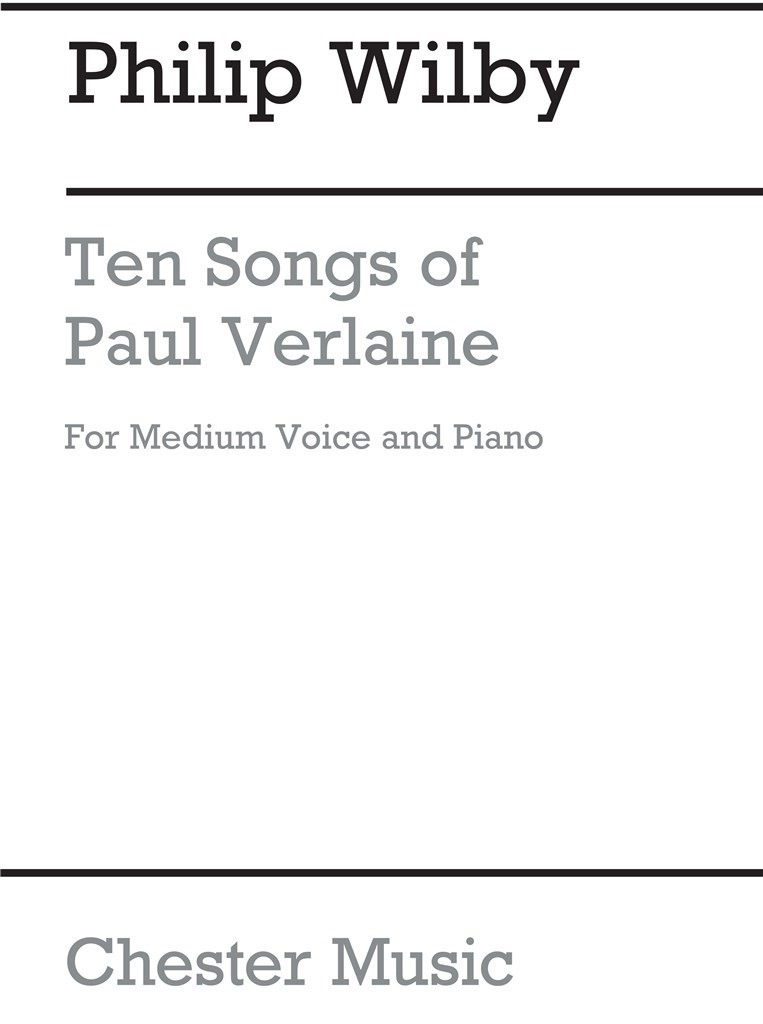 Ten Songs Of Paul Verlaine