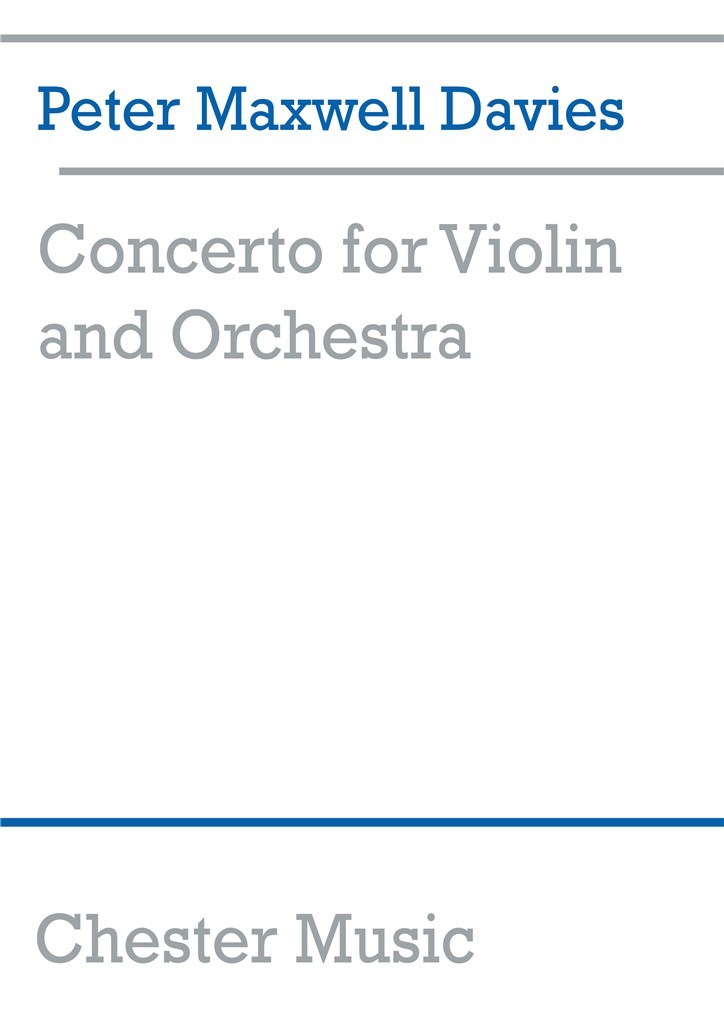 Concerto For Violin And Orchestra