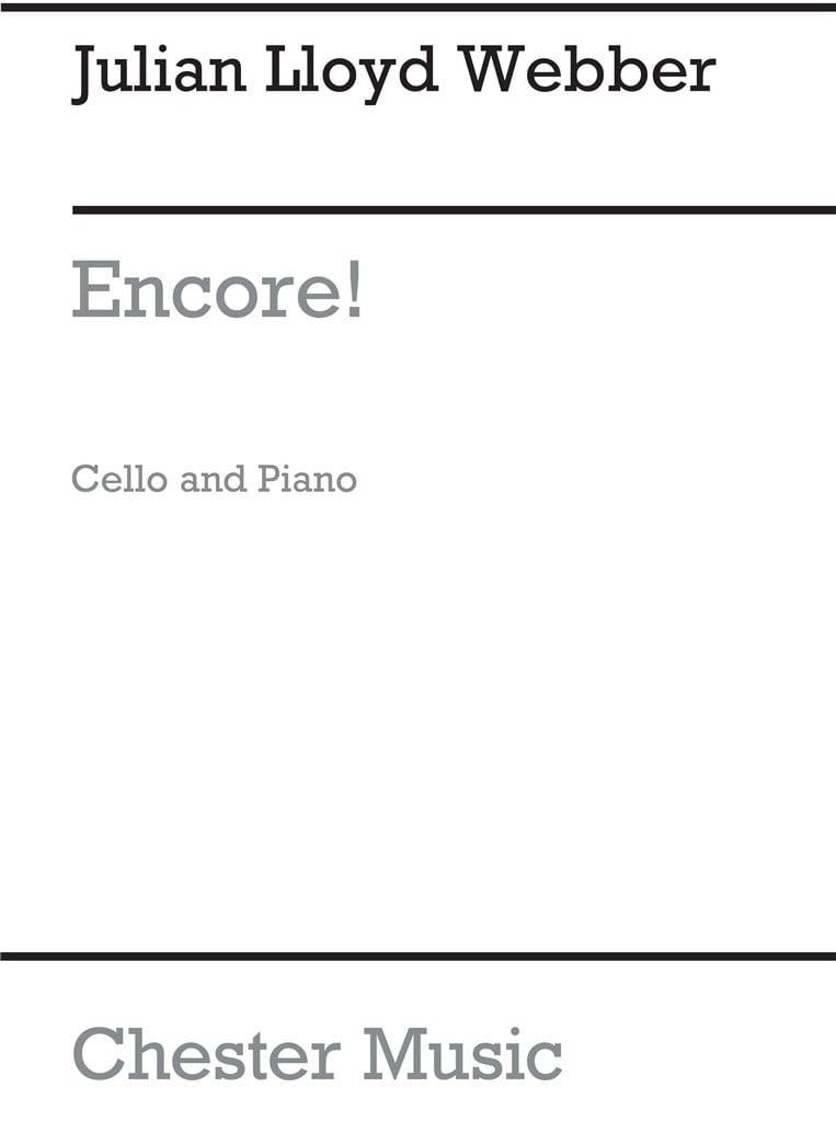 Encore! 12 Favourites For Cello