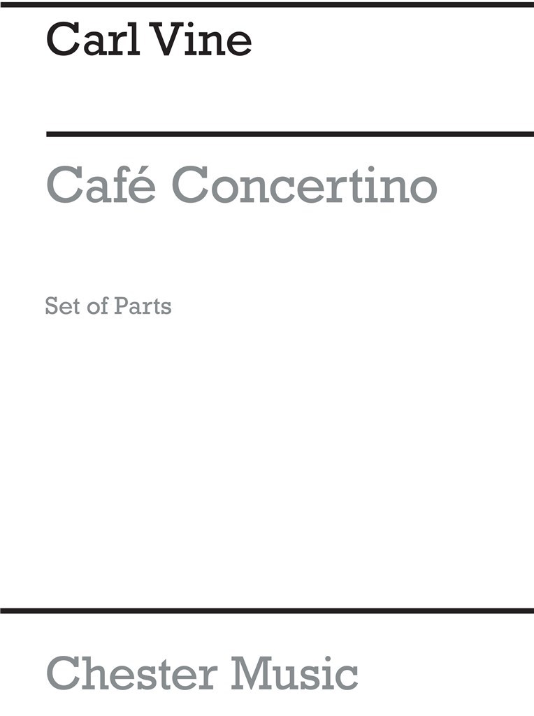 Café Concertino (Parts)