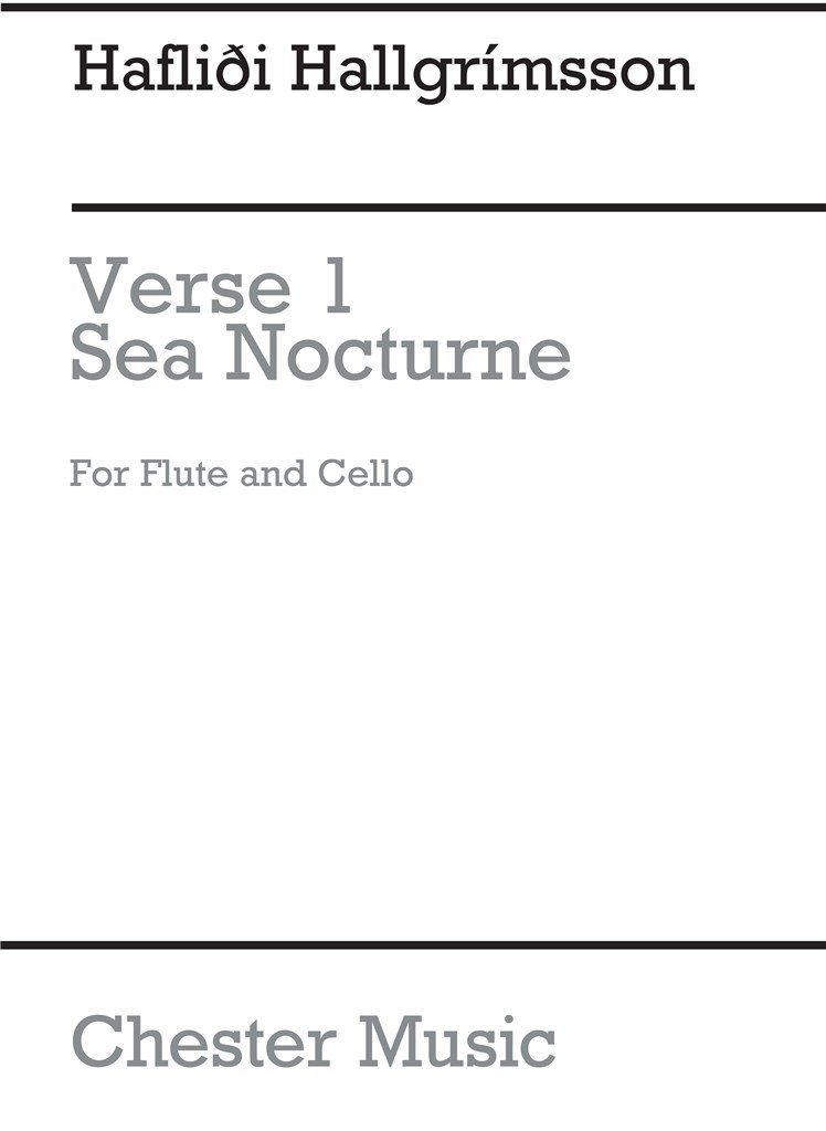 Verse 1 for Flute and Cello
