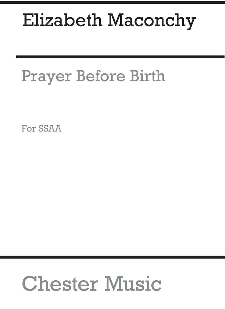 Prayer Before Birth