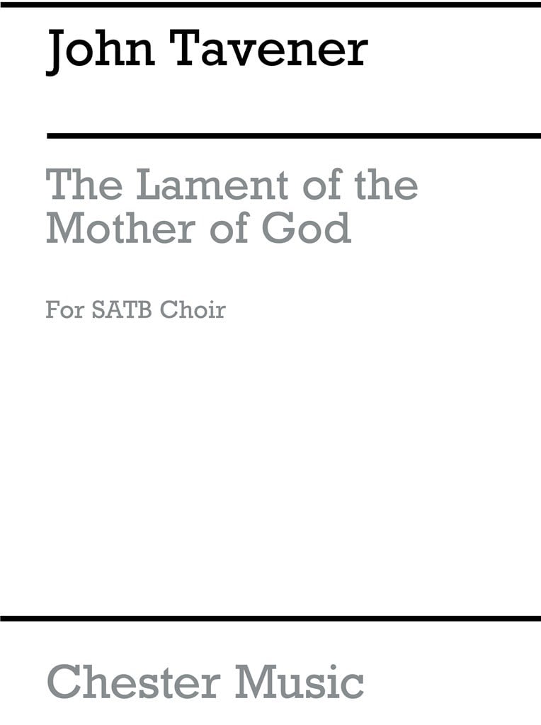 The Lament Of The Mother Of God