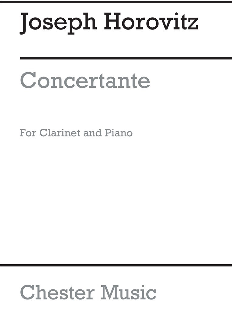 Concertante (Clarinet/Piano)