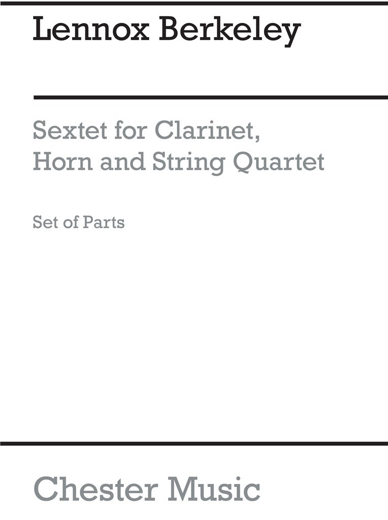 Sextet Op. 47 (Parts)