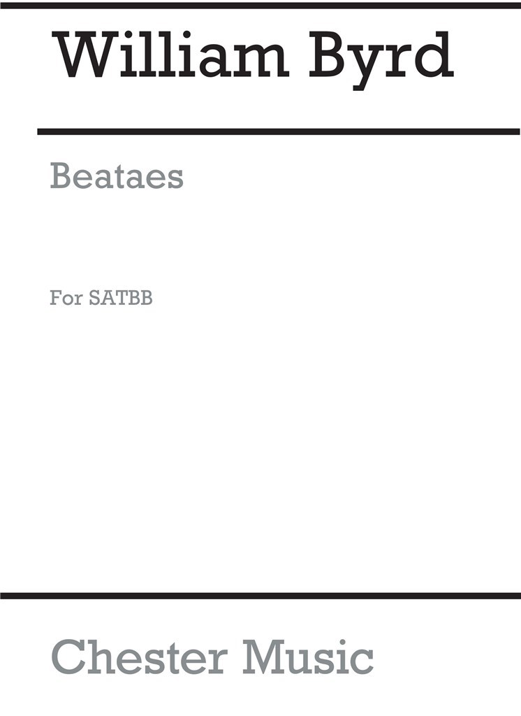Beatus Es for SATBB Chorus