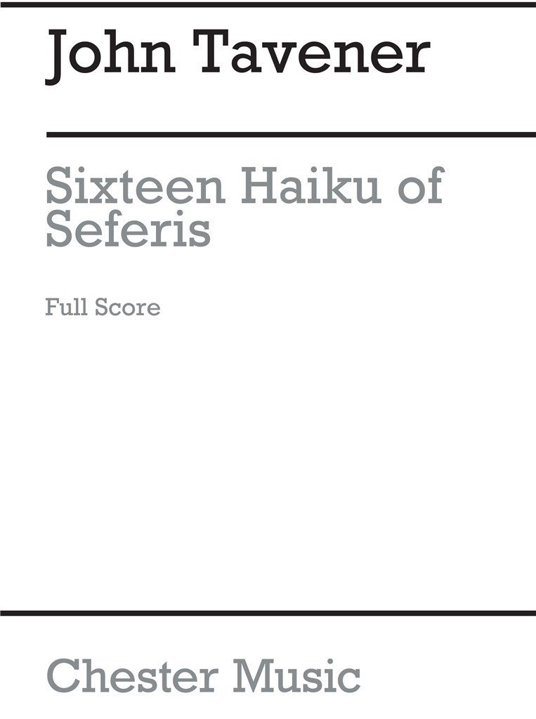 Sixteen Haiku Of Seferis