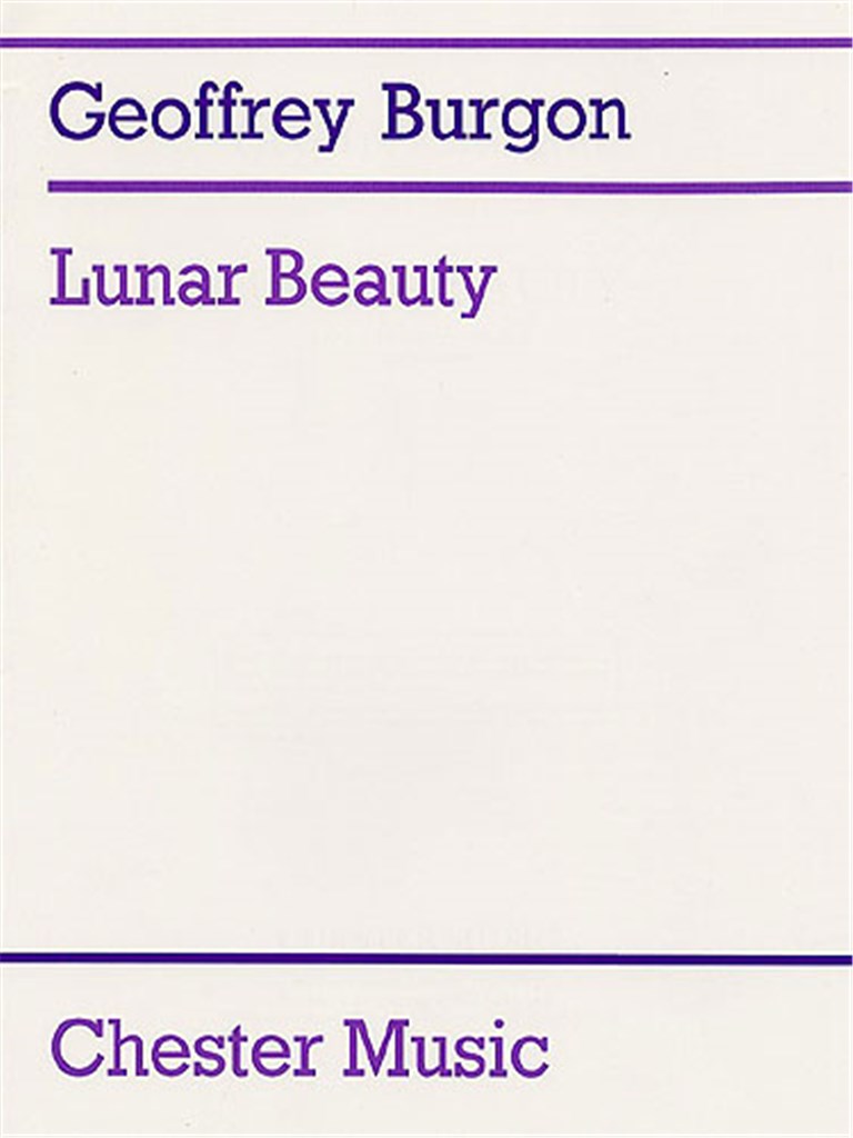 Lunar Beauty (Tenor or Medium Voice/Guitar)