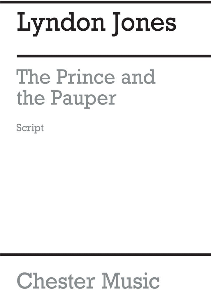 The Prince And The Pauper Libretto/Melody Part