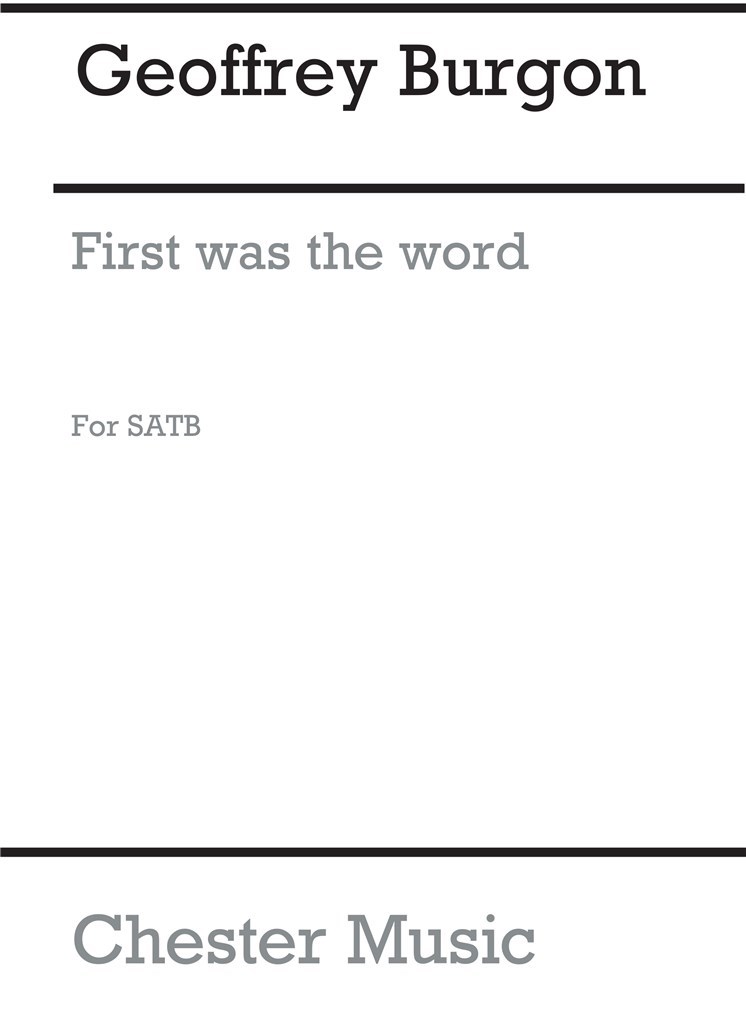 First Was The World